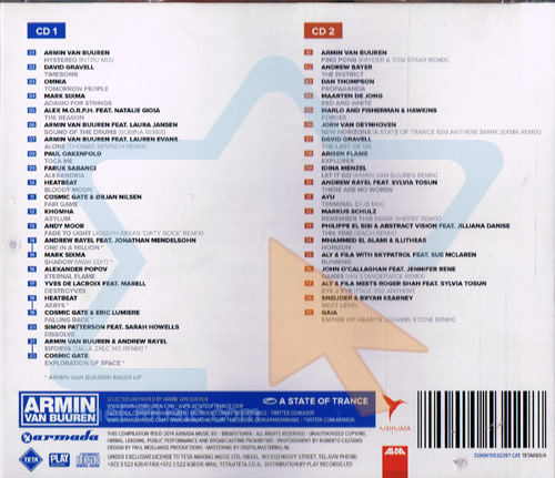 Armin van Buuren - Hystereo Taken from A State of Trance