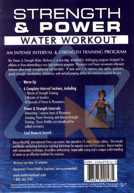 Endurance Strength Power - Noodle Workout by Karen Westfall