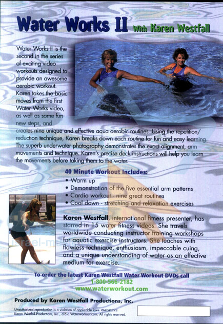 Aqua Attack Water Aerobics DVD with Karen Westfall